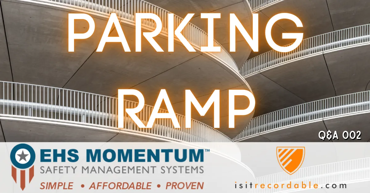 Illustration for the scenario: Parking Ramp