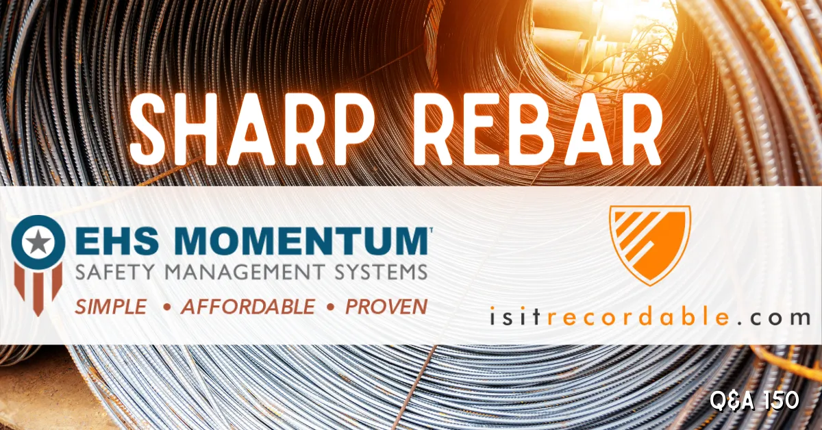 Illustration for the scenario: Sharp Rebar