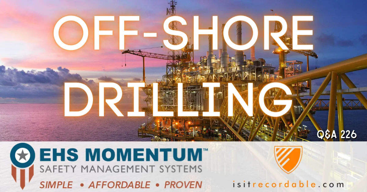 Illustration for the scenario: Off-Shore Drilling
